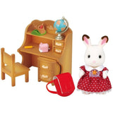 Sylvanian Families Çikolata Kulaklı Tavşan Kız ve  Çalışma Masası 5016 | Toysall