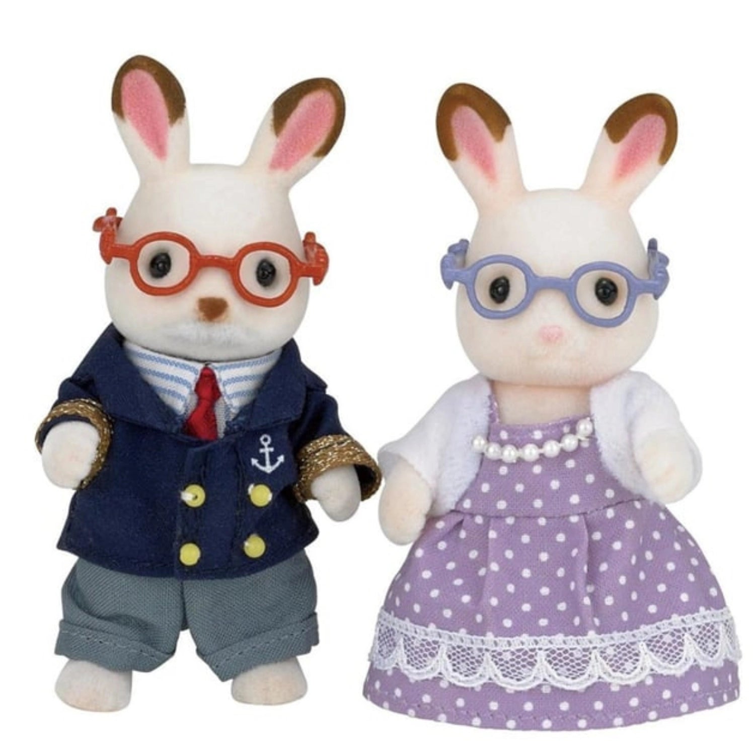 Sylvanian Families Çikolata Kulaklı Tavşan  Anneanne ve Dede 5190 | Toysall