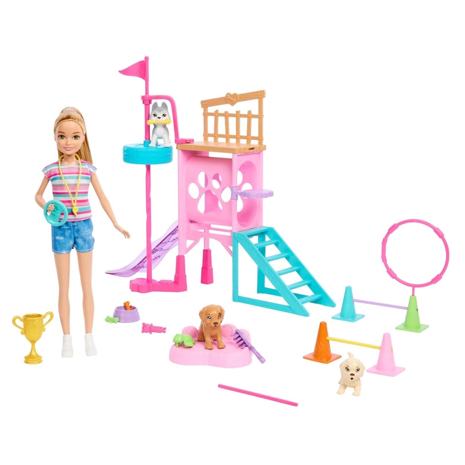 Barbie Stacienin Köpekçik Oyun Parkı HRM10 | Toysall