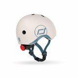 Scoot and Ride Helmet Bebek Kaskı XXS-S Açık Gri 181206-96360