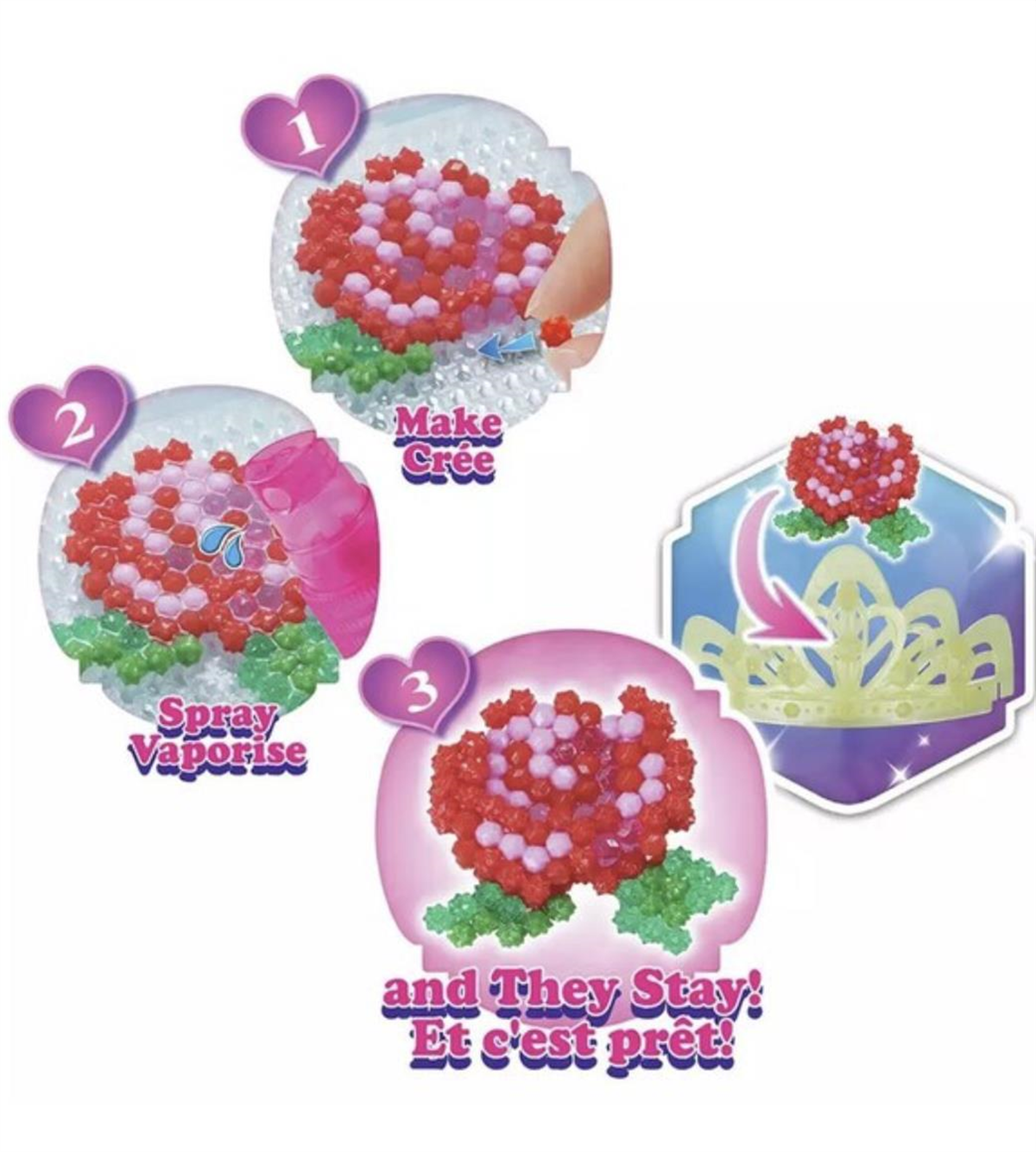 Aqua Beads Disney Prenses Taç Seti 31901 | Toysall