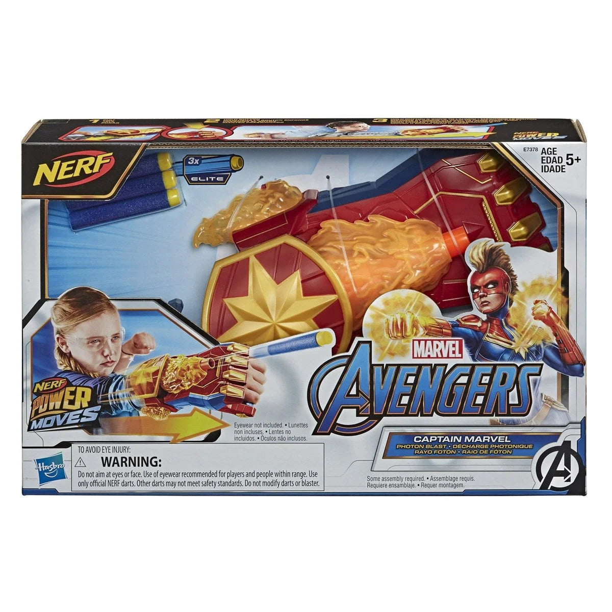Avengers Power Moves Captain E7378 | Toysall