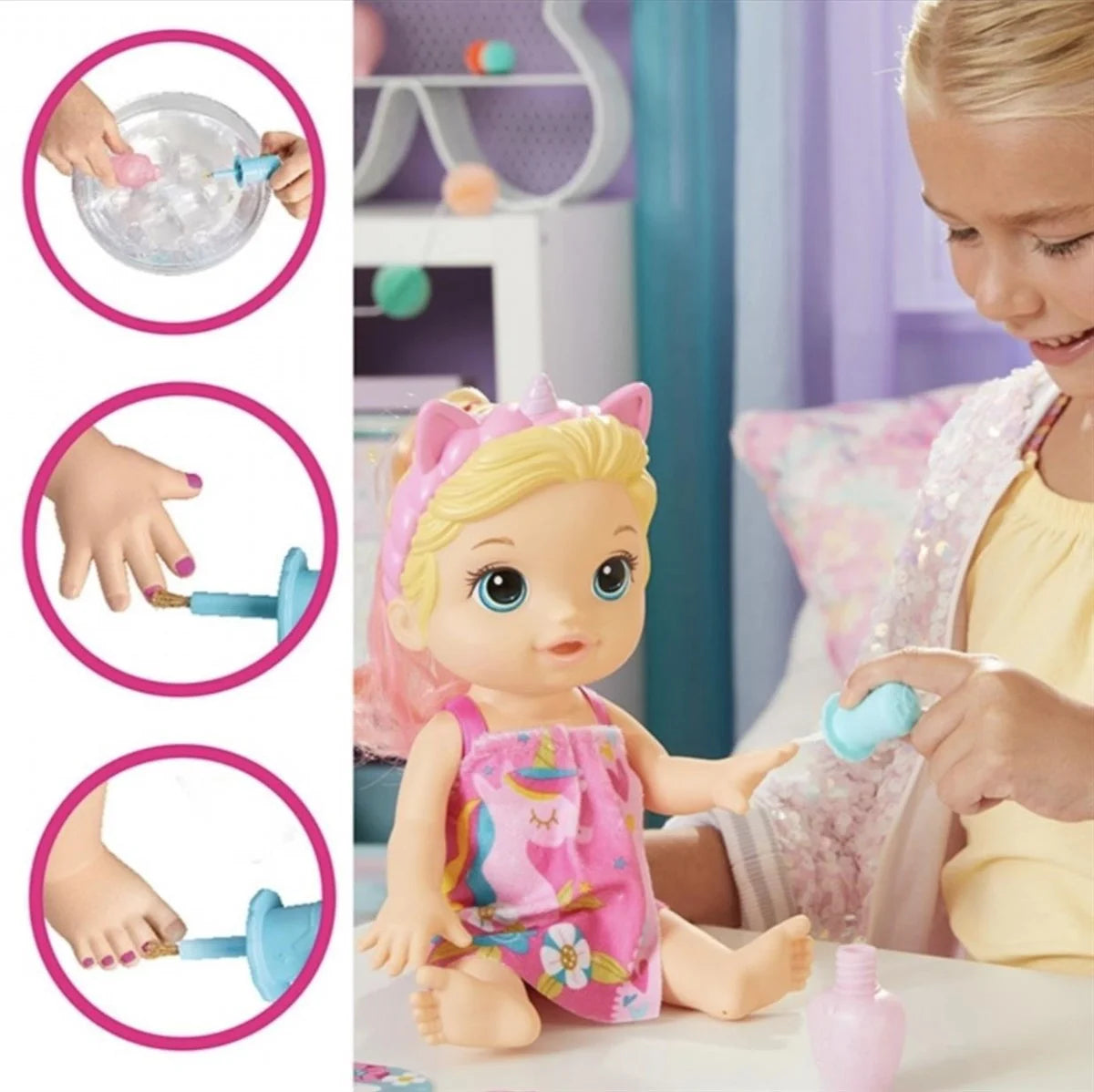 Baby Alive Bebeğimle Spa Eğlencesi F3564 | Toysall