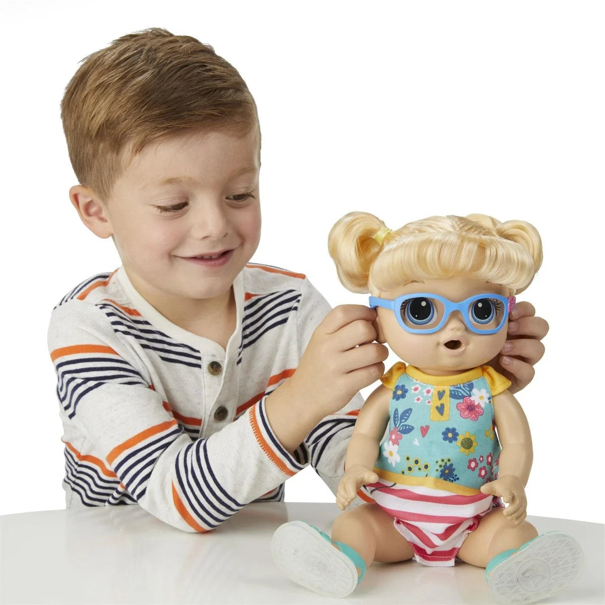 Baby Alive Işıklı Ayakkabılarıyla Neşeli Bebeğim E5247 | Toysall