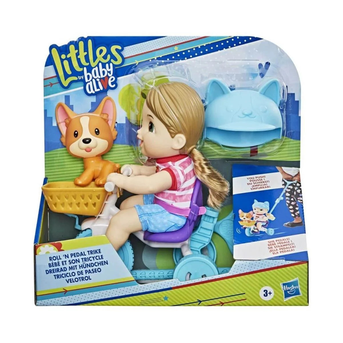 Baby Alive Minik Bebeğim ve Üç Tekerlekli Bisiklet E7410 | Toysall