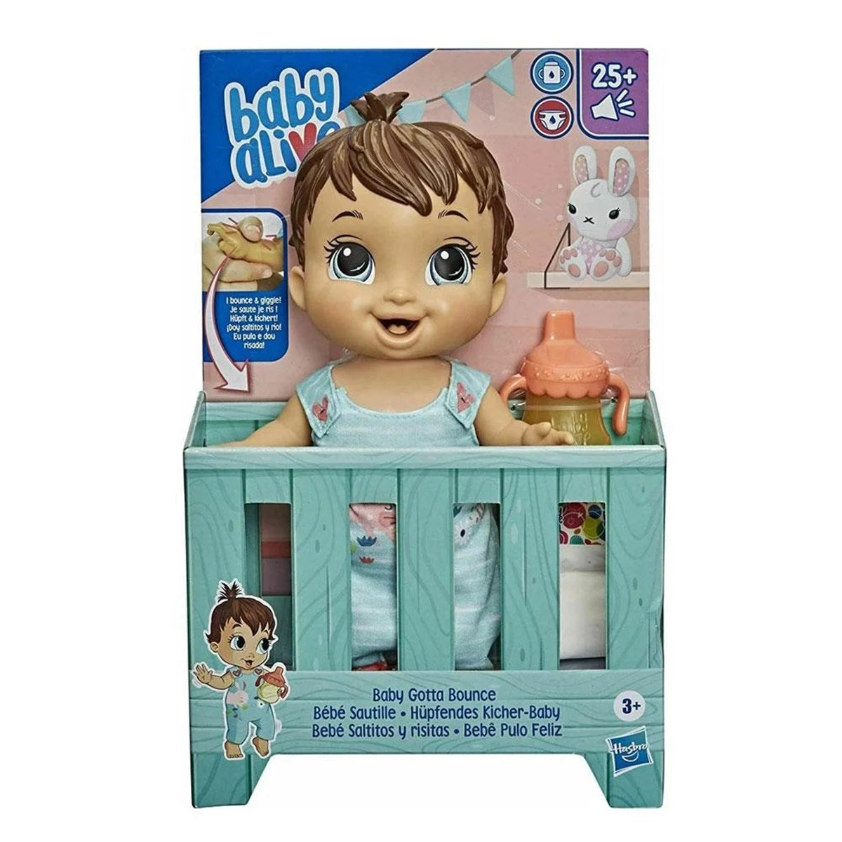 Baby Alive Zıplayan Bebeğim Esmer E9426 | Toysall