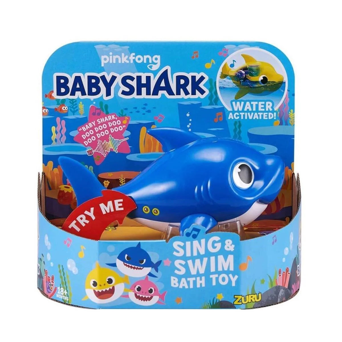 Baby Shark Sesli ve Yüzen Figür - Mavi BAH03000 | Toysall