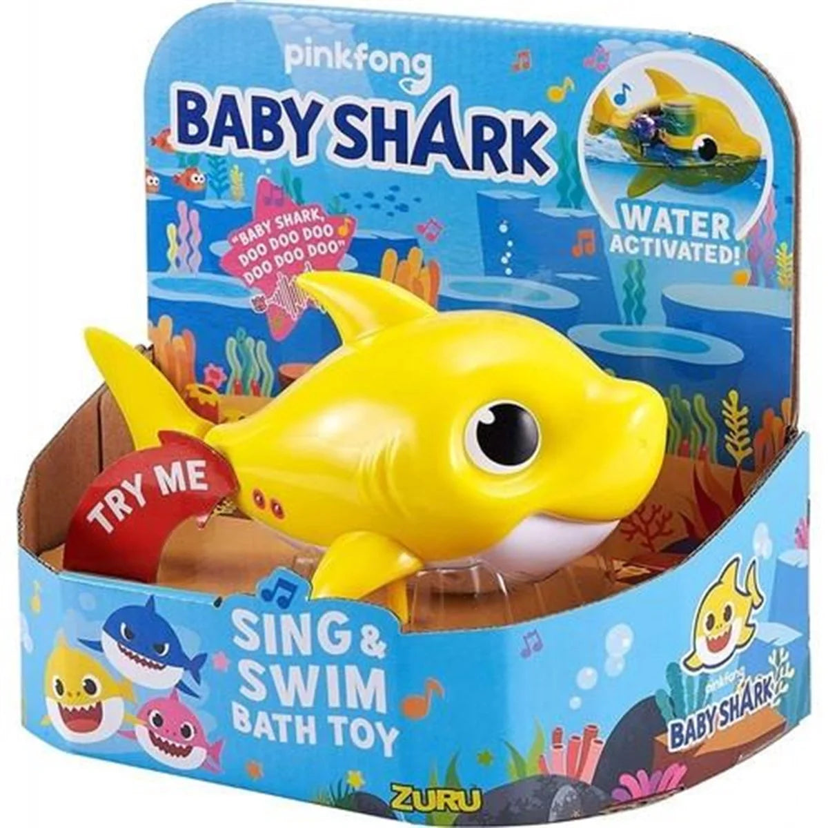 Baby Shark Sesli ve Yüzen Figür - Sarı BAH03000 | Toysall