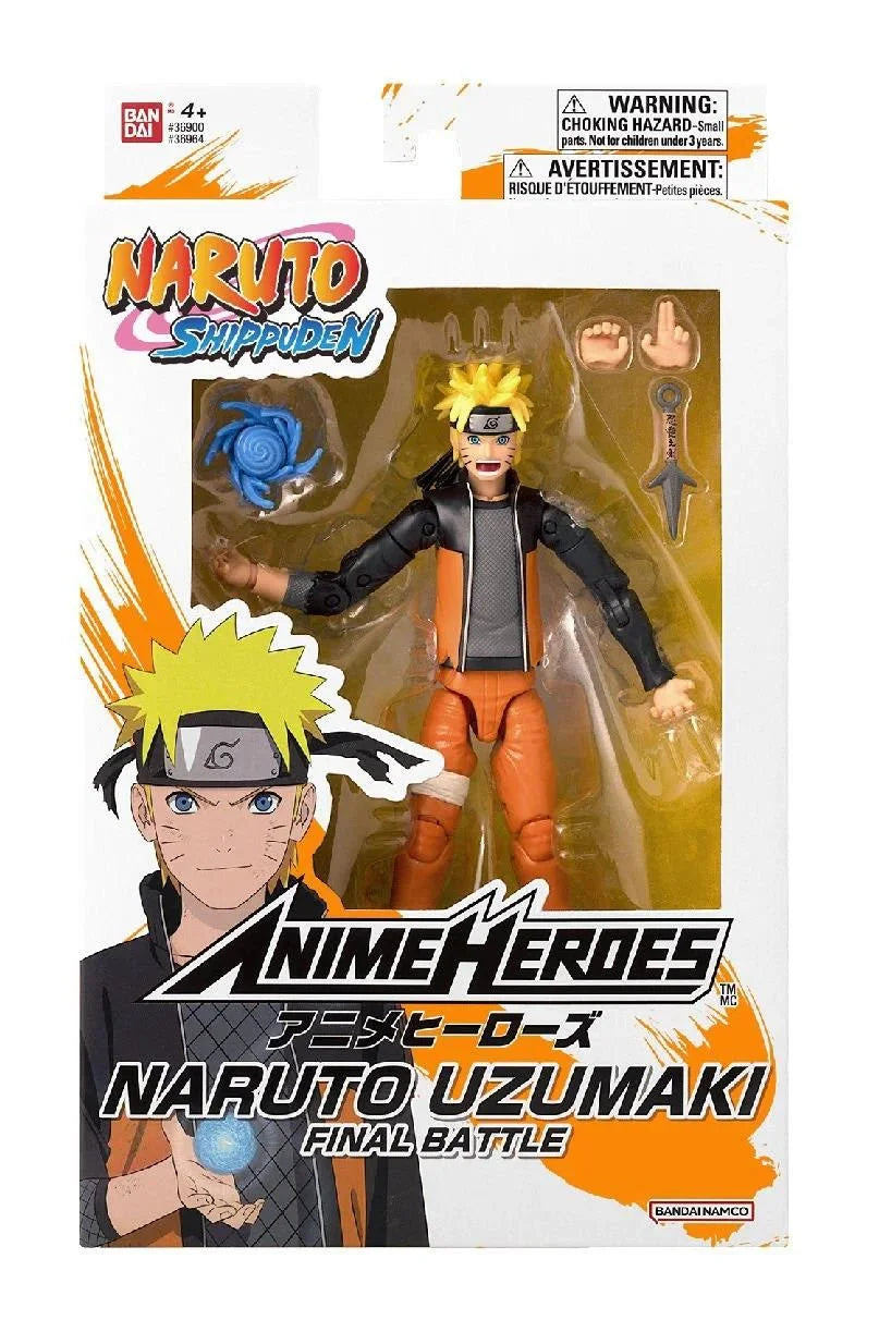 Bandai 16 cm Anime Heroes Naruto Figürleri - Naruto Uzumaki 36964 | Toysall