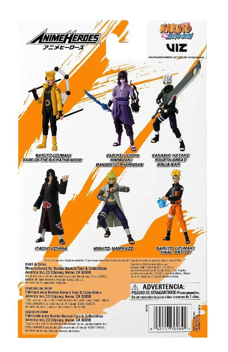 Bandai 16 cm Anime Heroes Naruto Figürleri - Naruto Uzumaki 36964 | Toysall