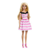 Barbie 65.Yıl Özel Pembe Elbiseli Bebek HTH66