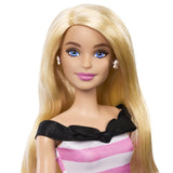 Barbie 65.Yıl Özel Pembe Elbiseli Bebek HTH66