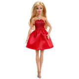 Barbie 80.Yıl Kırmızı Elbiseli Bebek JGD25