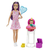 Barbie Bebek Bakıcısı Bebeği ve Aksesuarları Oyun Seti FHY97-GRP40