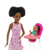 Barbie Bebek Bakıcısı Bebeği ve Aksesuarları Oyun Seti FHY97-GRP41