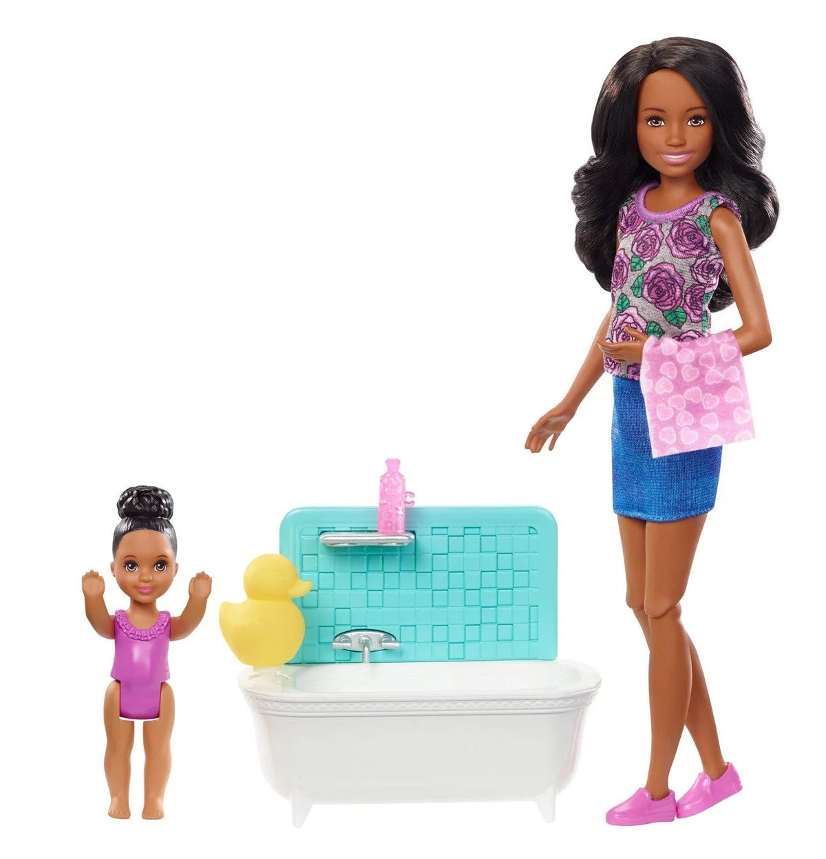 Barbie Bebek Bakıcısı Bebeği ve Aksesuarları Oyun Seti  FHY97-FXH06 | Toysall