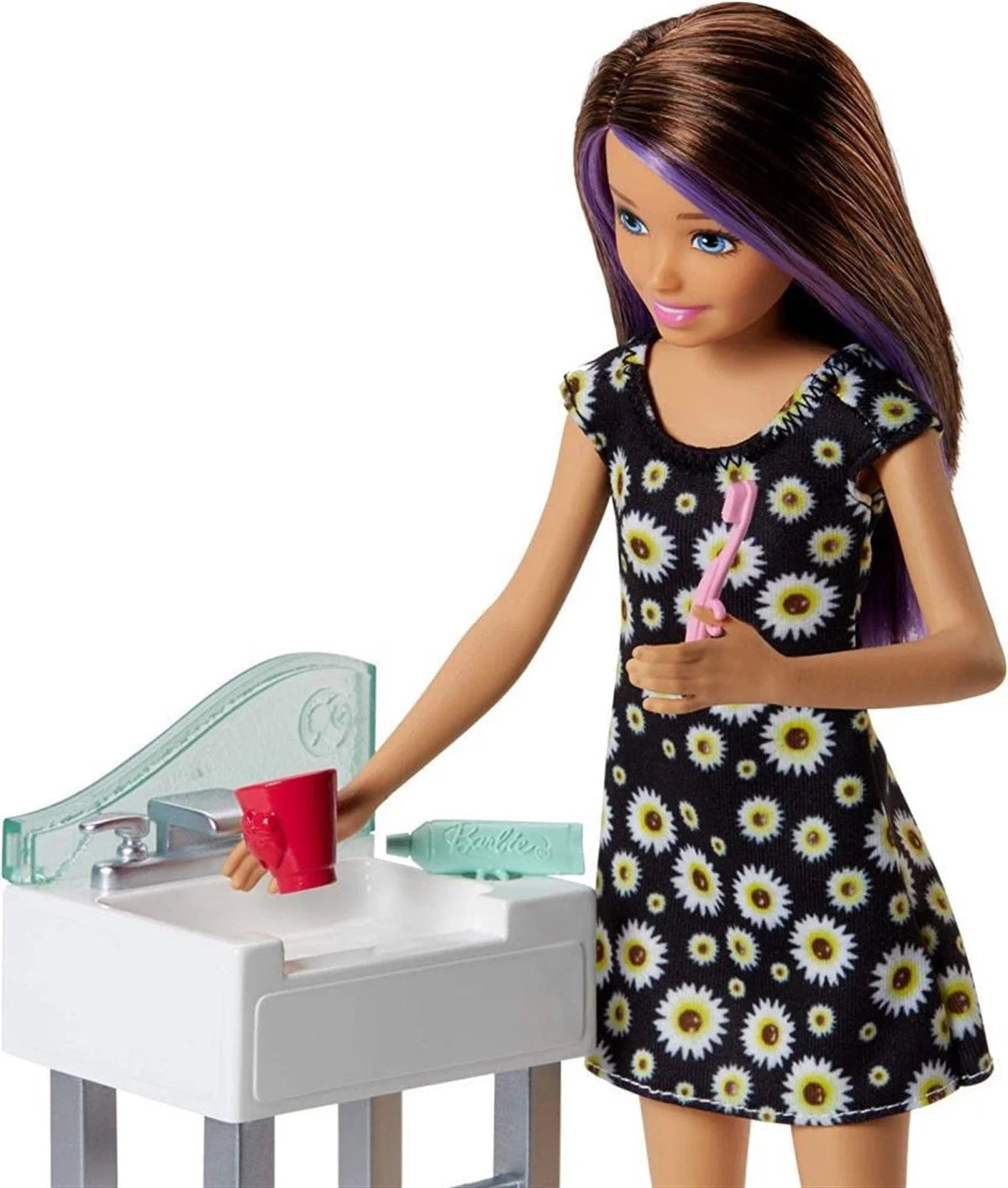 Barbie Bebek Bakıcısı Bebeği ve Aksesuarları Oyun Seti FHY97-FJB01 | Toysall