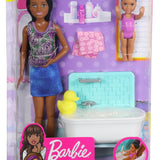 Barbie Bebek Bakıcısı Bebeği ve Aksesuarları Oyun Seti  FHY97-FXH06