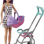 Barbie Bebek Bakıcısı Bebeği ve Aksesuarları Oyun Seti FHY97-GXT34 | Toysall