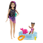 Barbie Bebek Bakıcısı Bebeği ve Aksesuarları Oyun Seti FHY97-GRP39 | Toysall