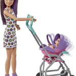 Barbie Bebek Bakıcısı Bebeği ve Aksesuarları Oyun Seti FHY97-GXT34 | Toysall