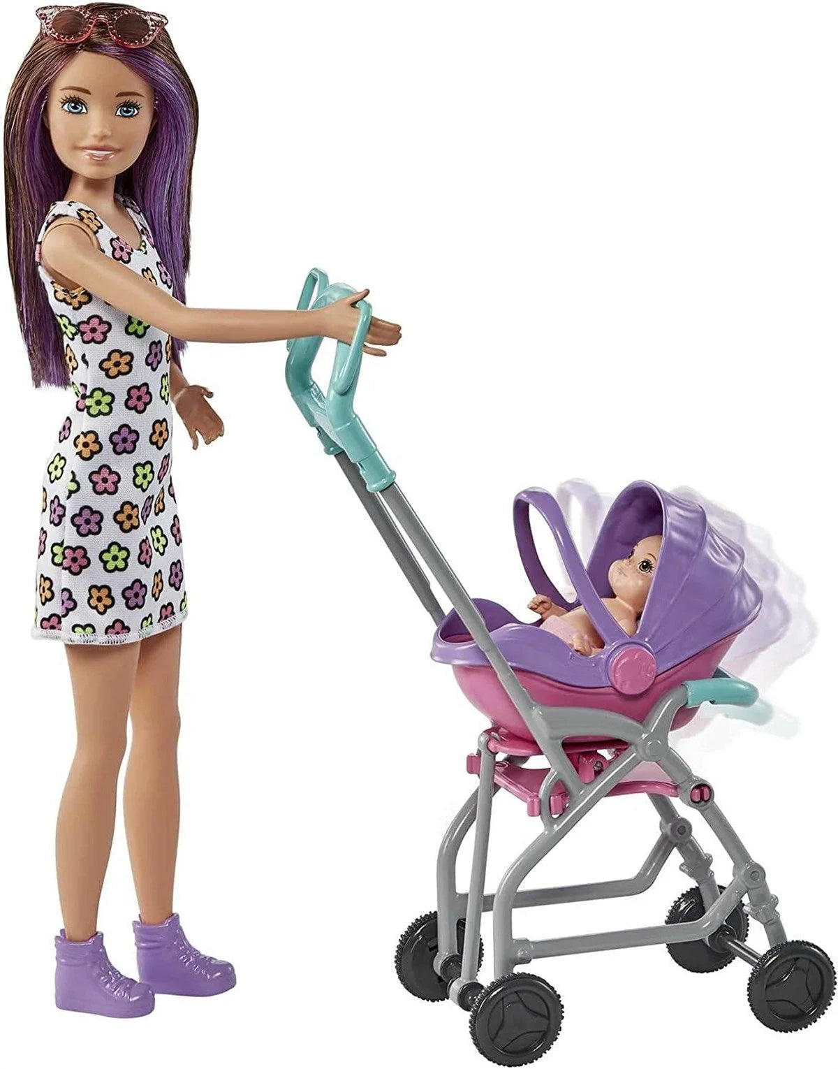 Barbie Bebek Bakıcısı Bebeği ve Aksesuarları Oyun Seti FHY97-GXT34 | Toysall