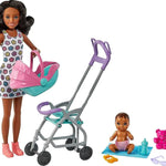 Barbie Bebek Bakıcısı Bebeği ve Aksesuarları Oyun Seti FHY97-HHB68 | Toysall