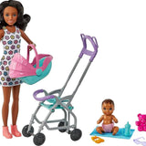 Barbie Bebek Bakıcısı Bebeği ve Aksesuarları Oyun Seti FHY97-HHB68 | Toysall