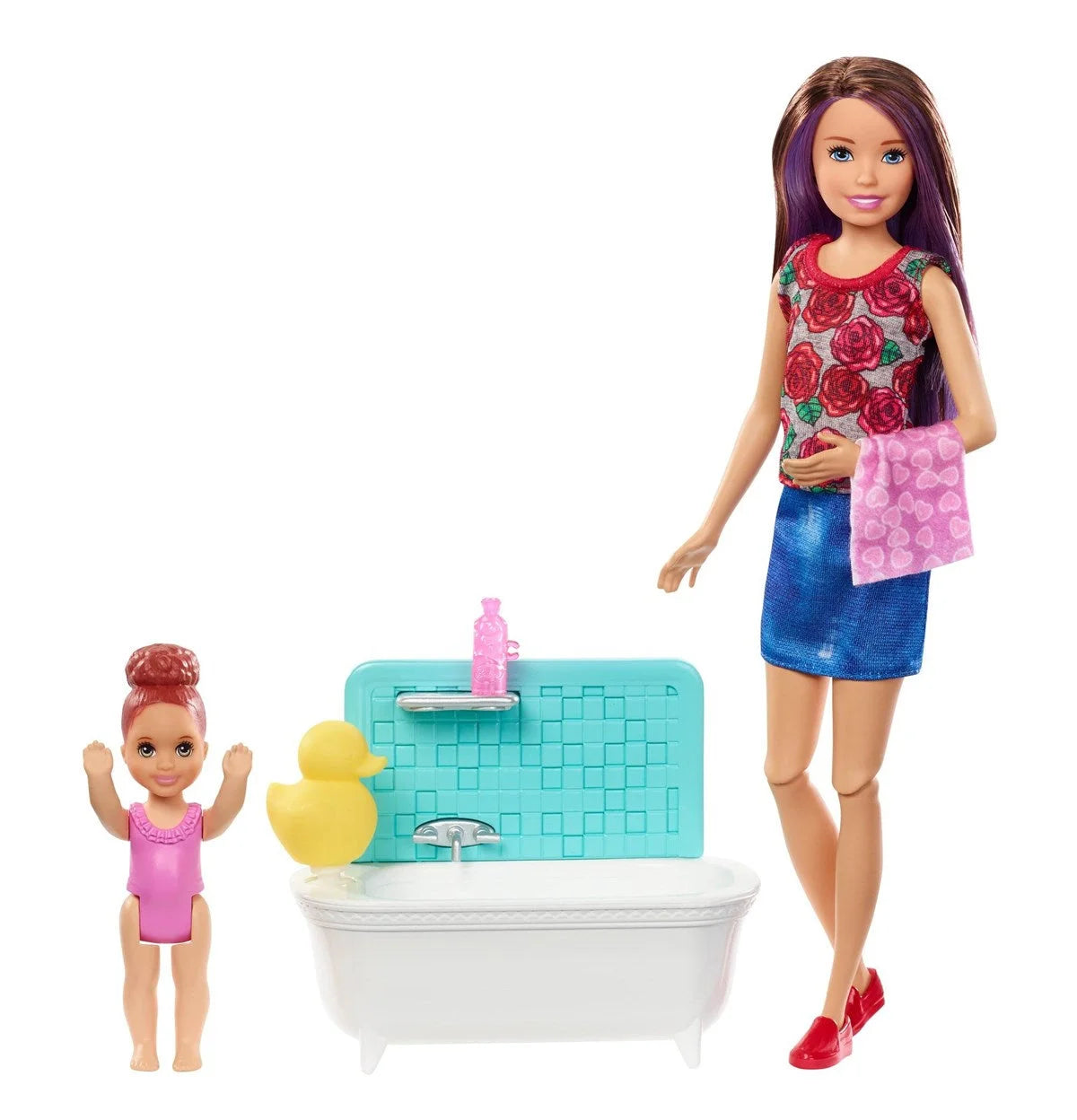 Barbie Bebek Bakıcısı Bebeği ve Aksesuarları Oyun Seti  FHY97-FXH05 | Toysall