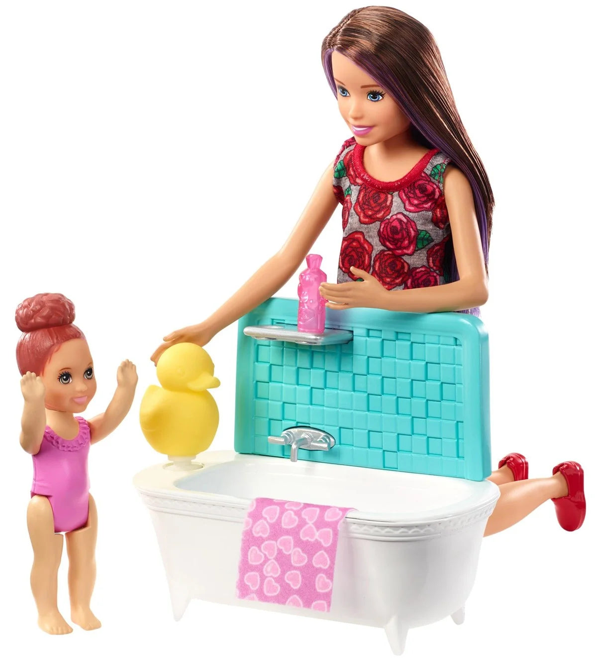 Barbie Bebek Bakıcısı Bebeği ve Aksesuarları Oyun Seti  FHY97-FXH05 | Toysall