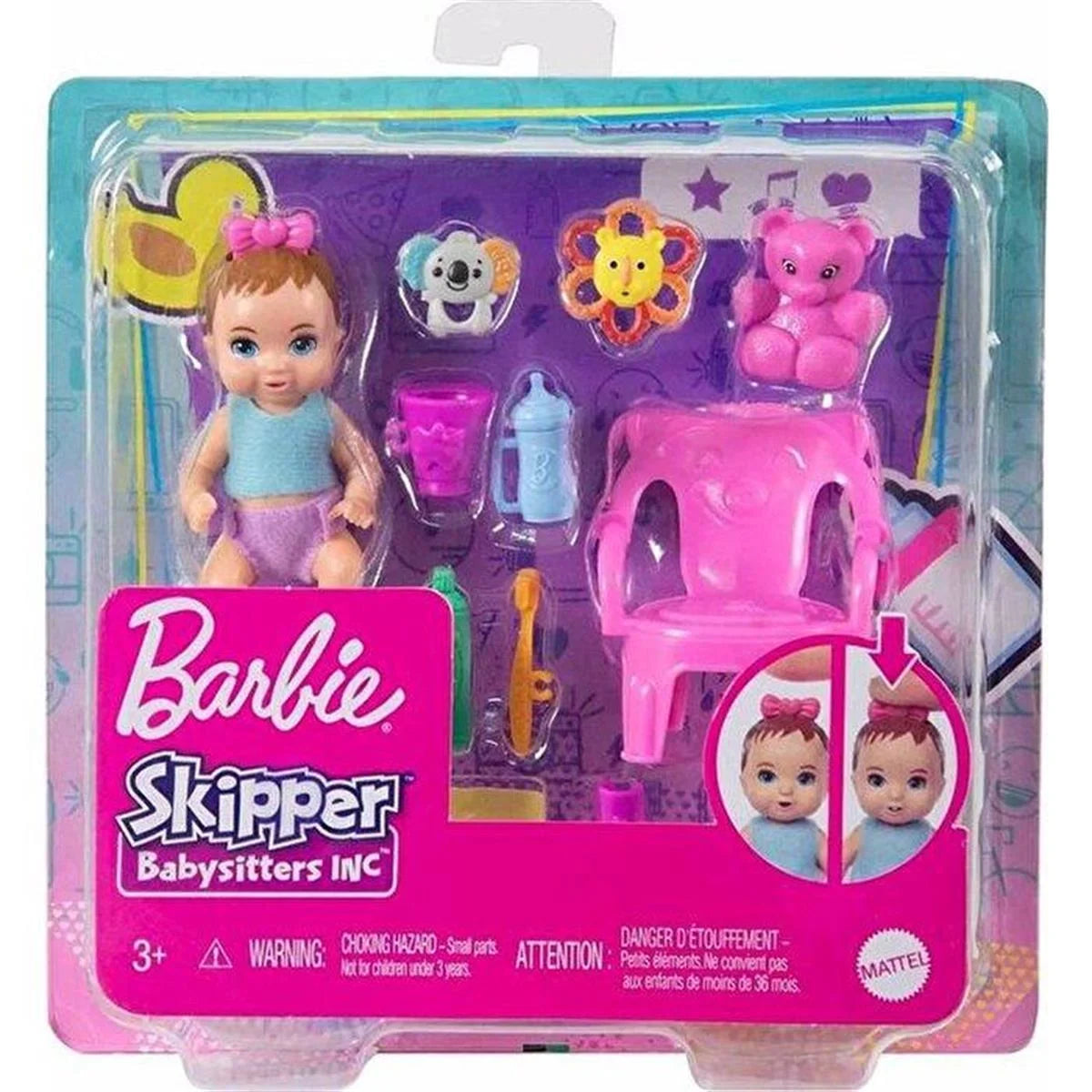 Barbie Bebek Bakıcısı Özellikli Minik Bebekler GHV83-HJY29 | Toysall