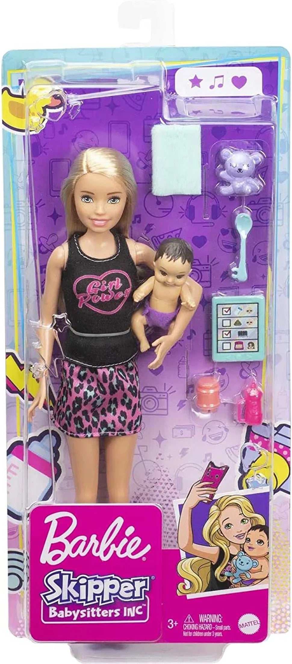 Barbie Bebek Bakıcısı Skipper Bebek Serisi GRP10-GRP13 | Toysall