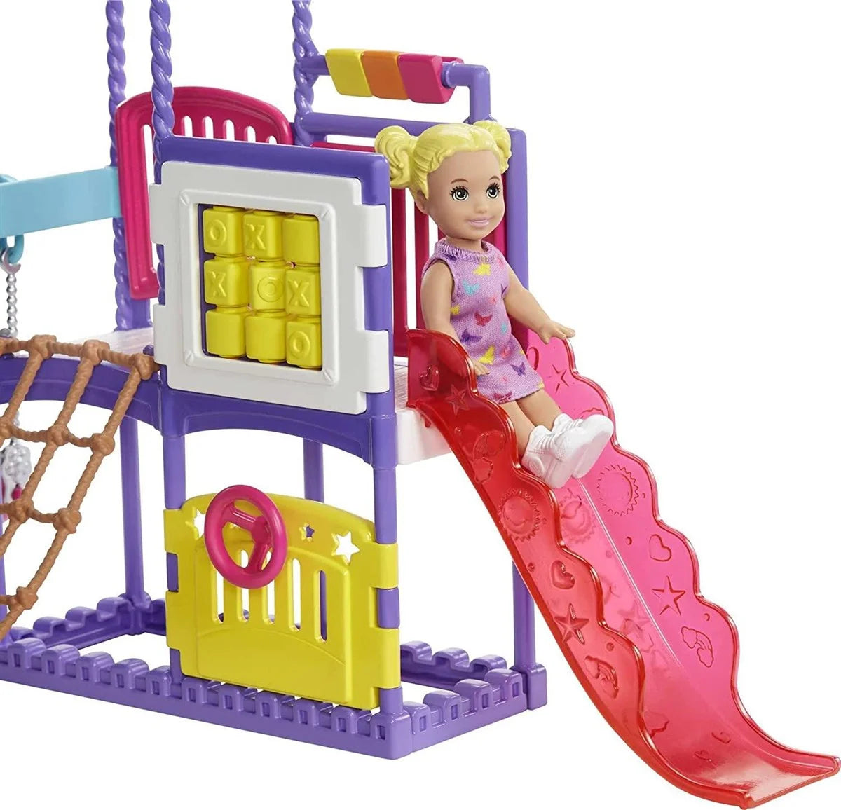 Barbie Bebek Bakıcısı Skipper ve Oyun Parkındaki Bebekleri Seti GHV89 | Toysall