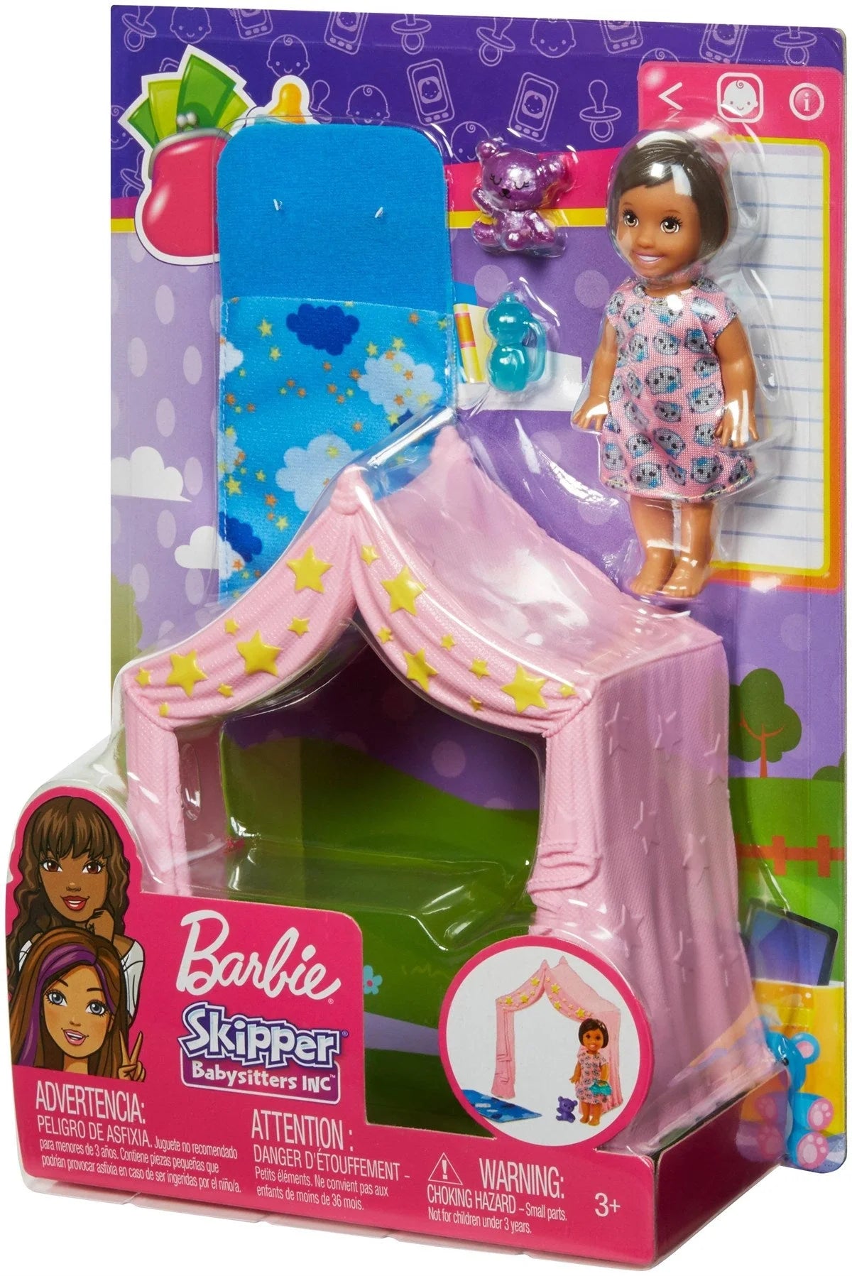 Barbie Bebek Bakıcısı Temalı Oyun Setleri FXG94-FXG97 | Toysall