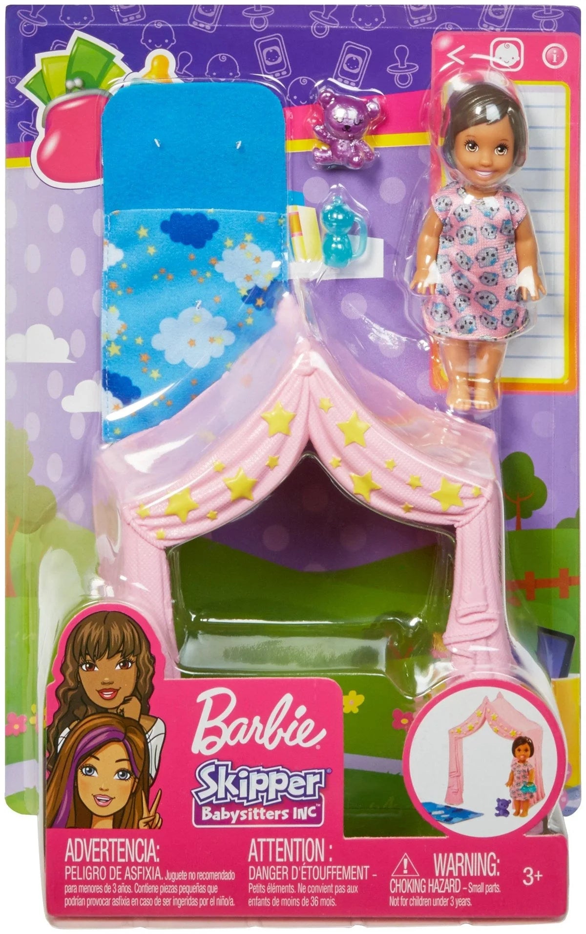 Barbie Bebek Bakıcısı Temalı Oyun Setleri FXG94-FXG97 | Toysall