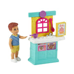 Barbie Bebek Bakıcısı Temalı Oyun Setleri FXG94-GRP16 | Toysall