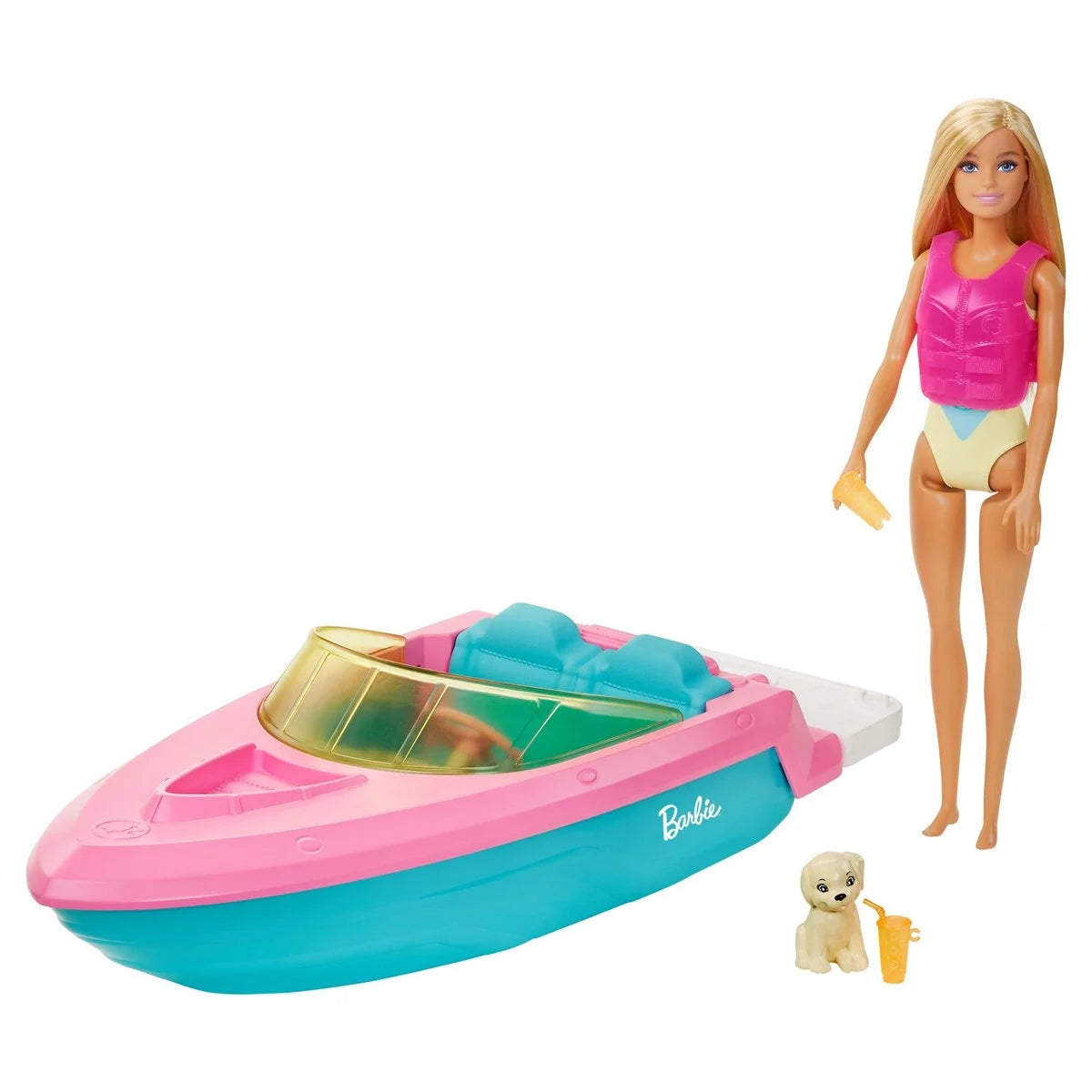 Barbie Bebek ve Teknesi Oyun Seti GRG30 | Toysall