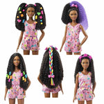 Barbie Brooklyn Eğlenceli Saçlar Oyun Seti HHM39 | Toysall