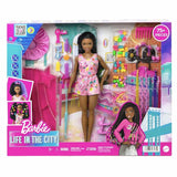 Barbie Brooklyn Eğlenceli Saçlar Oyun Seti HHM39