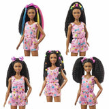 Barbie Brooklyn Eğlenceli Saçlar Oyun Seti HHM39 | Toysall