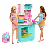 Barbie Brooklyn ve Malibu Pasta Yapıyor Oyun Seti  HJY94 | Toysall