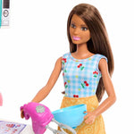 Barbie Brooklyn ve Malibu Pasta Yapıyor Oyun Seti  HJY94 | Toysall