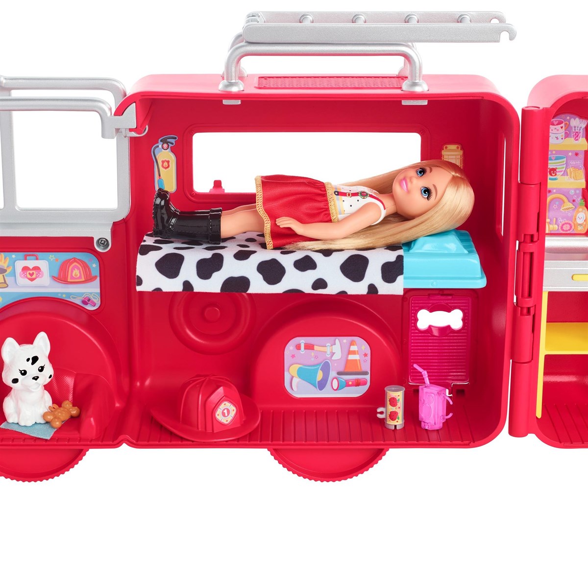 Barbie Chelsea İtfaiye Aracı Oyun Seti HCK73 | Toysall