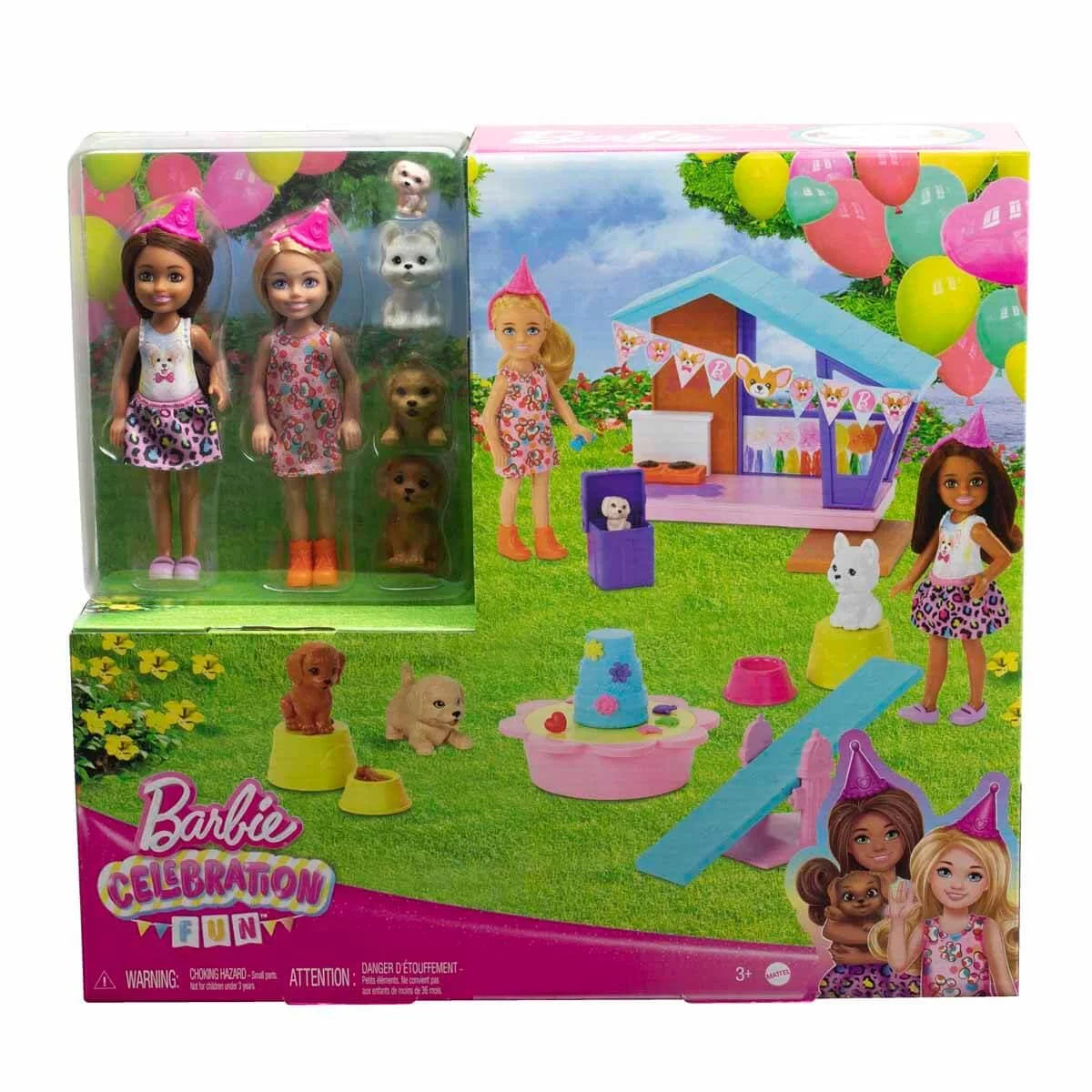 Barbie Chelsea Köpekçiğin Doğum Günü Oyun Seti HJY88 | Toysall