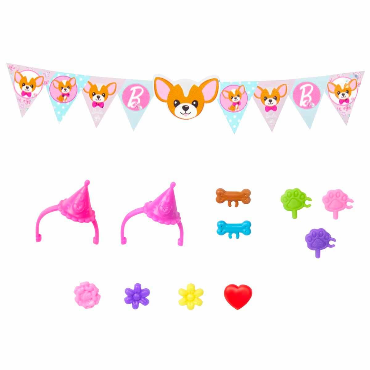 Barbie Chelsea Köpekçiğin Doğum Günü Oyun Seti HJY88 | Toysall