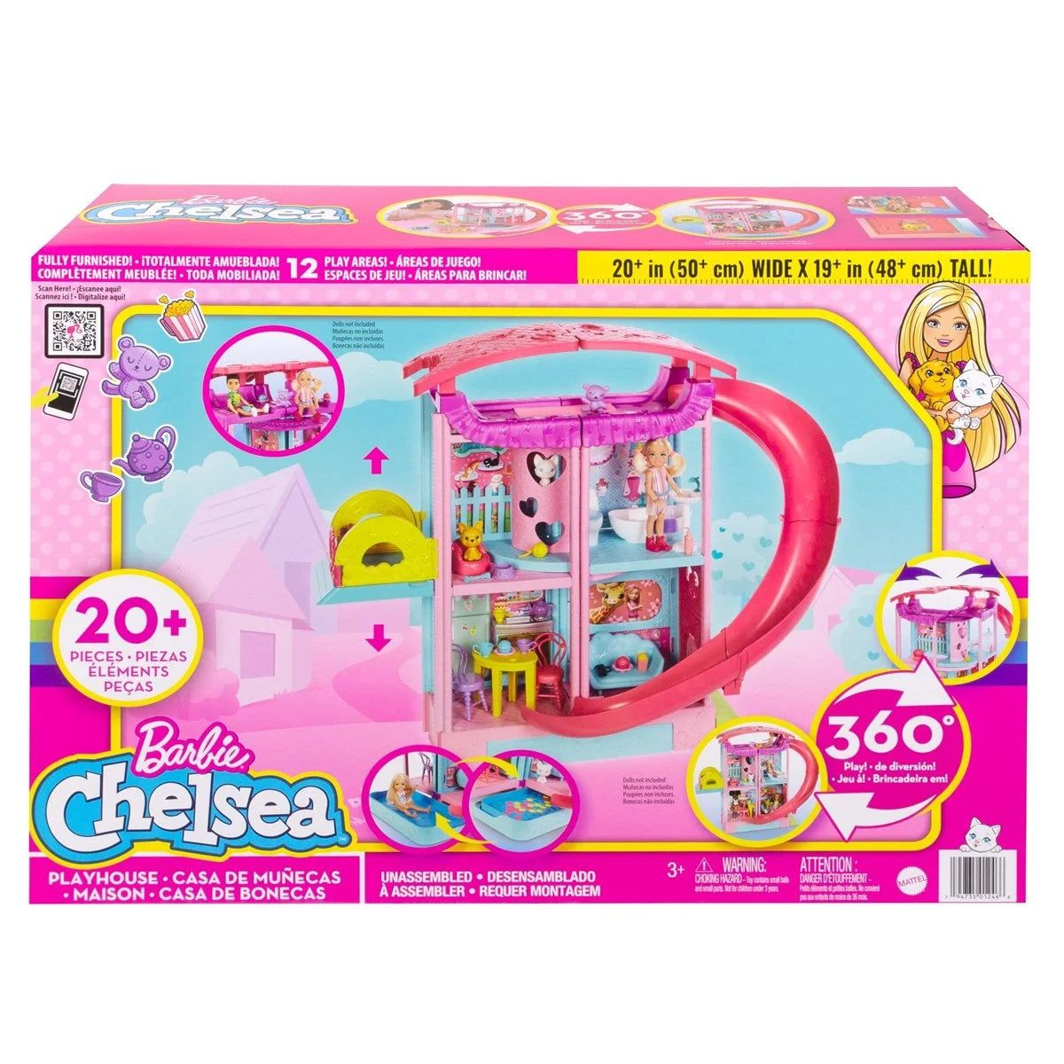 Barbie Chelsea Oyun Evi HCK77 | Toysall