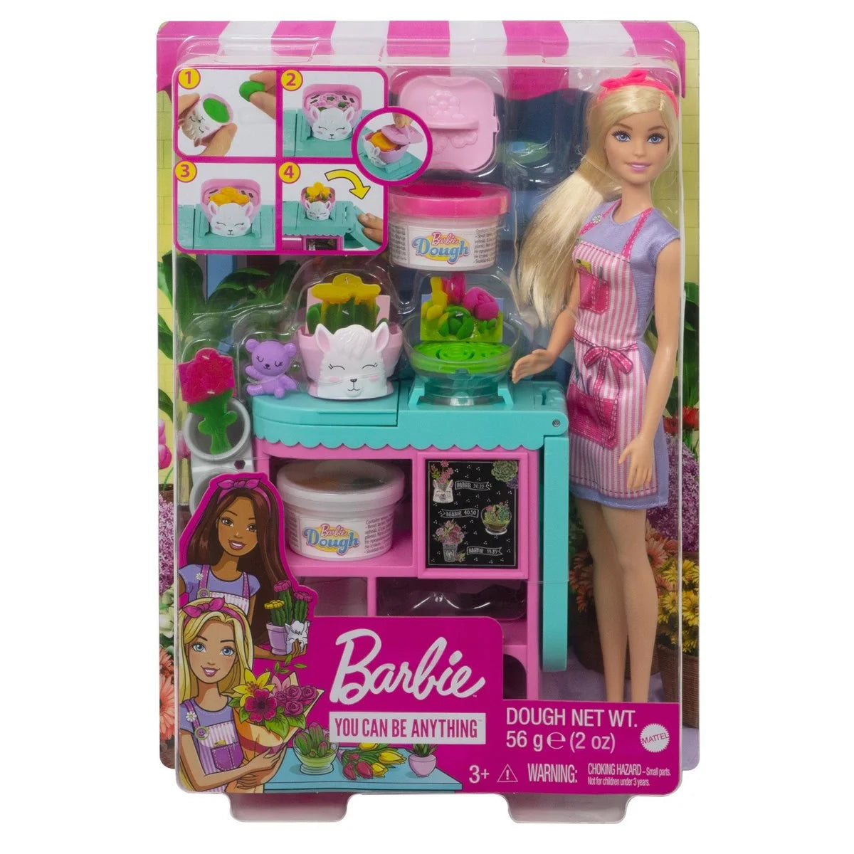 Barbie Çiçekçi Bebek ve Oyun Seti GTN58 | Toysall