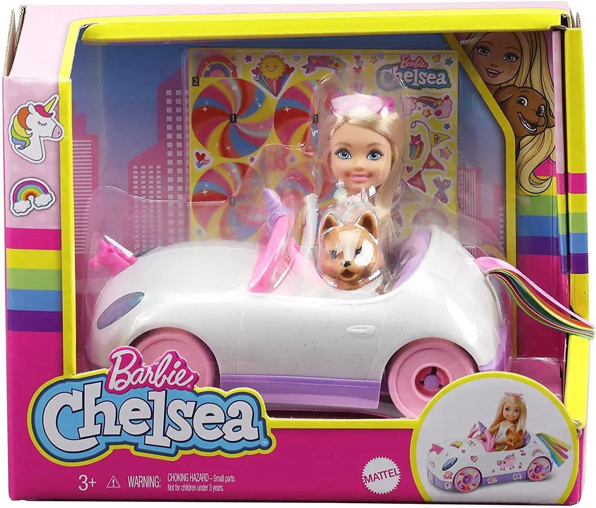 Barbie Club Chelsea Bebek ve Arabası GXT41 | Toysall