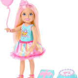 Barbie Club Chelsea Doğum Günü Bebeği ve Aksesuarları JJB37