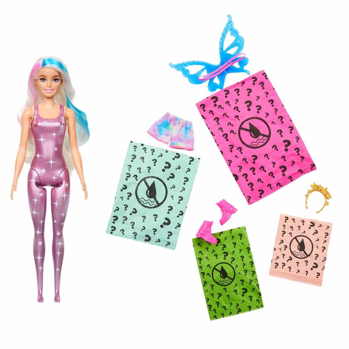 Barbie Color Reveal Renk Değiştiren Galaksi Serisi Sürpriz Kutu HJX61 | Toysall